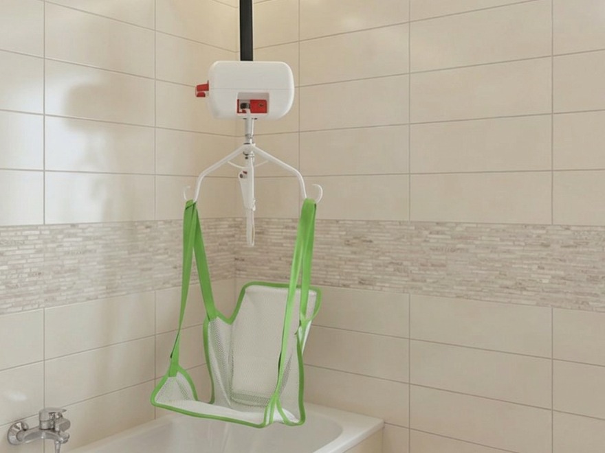 iDuMo Deckenlift im Badezimmer